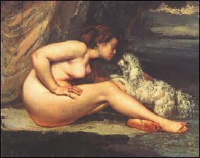 Quel est le titre de ce tableau de Gustave Courbet ?