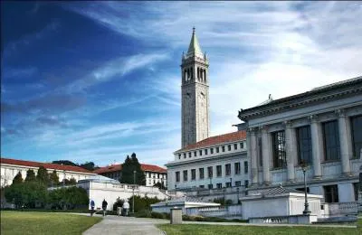 Ville de l'universit&eacute; de Californie au Etats-Unis.