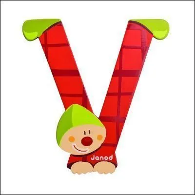 Le "V" peut être double.