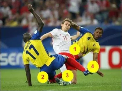 O se situe le ballon sur l'image ?