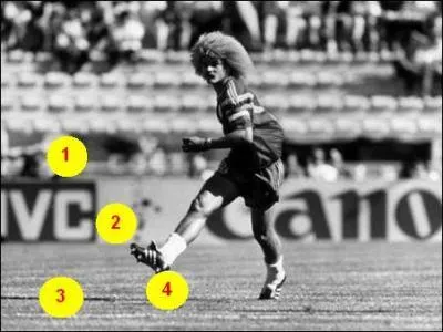 O se situe le ballon sur l'image ?