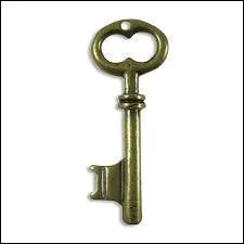 La clef sert à ouvrir une porte. C'est aussi un....
