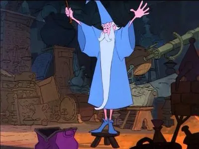 Pour que tout rentre dans son sac, Merlin...