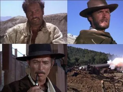 C'est un western italien de 1966, il a été réalisé par Sergio Leone.
Clint Eastwood, Lee Van Cleef, Eli Wallach, Aldo Giuffrè font partie de la distribution.
« Hé, Blondin ! Tu veux que j'te dise ? Tu es le plus gros dégueulasse que la Terre ait jamais porté » ! 
Quel est ce film ?