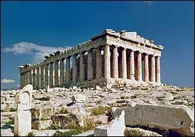 En quelle année a été édifié le Parthénon ?