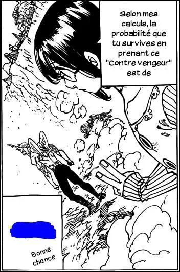 De combien de pourcents Hendriksen est-il capable de survivre à l'attaque de Meliodas ?