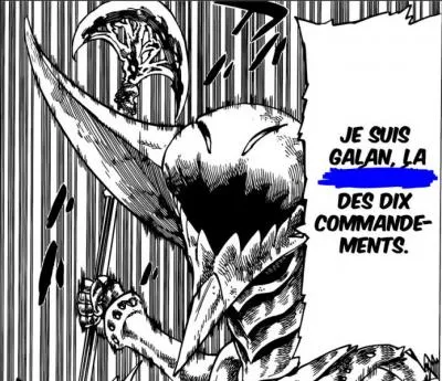 De quel commandement Galan est-il le représentant ?