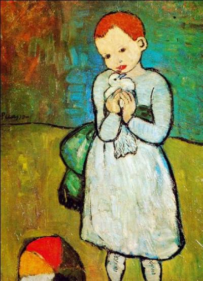 Est-ce Pablo Picasso qui a peint "L'enfant au pigeon" ?