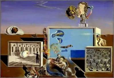 Est-ce Dali qui a peint "Plaisir illuminé" ?