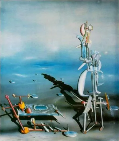 Ce tableau intitulé "Temps meublé" est-il de Dali ?