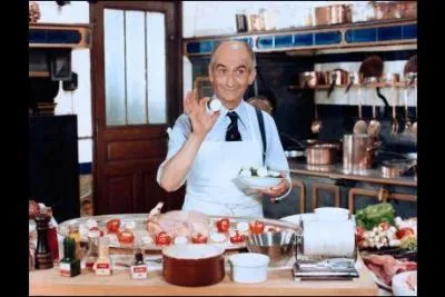 Quel est le nom de Louis de Funès dans le film " L'aile ou la cuisse" ?