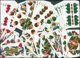 Le jeu de carte allemand diff&egrave;re principalement du jeu fran&ccedil;ais par ses couleurs que l'on nomme pr&eacute;f&eacute;rentiellement enseignes dans ce cas.Laquelle de ces enseignes ne fait pas partie du jeu allemand ?