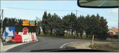 Je tourne à gauche :