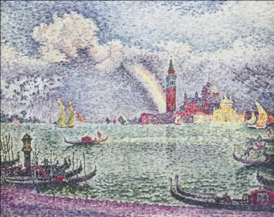 Souhaitons que cet arc-en-ciel vous porte chance. Qui l'a représenté ?