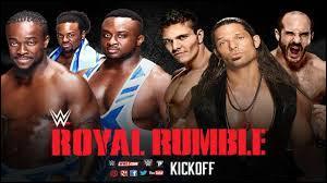 Le Kick-Off du Royal Rumble opposera Cesaro, Tyson Kidd et Adam Rose au New Day. Quelle équipe remporte le combat ?