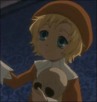 Quel est le nom du garçon se promenant toujours avec un crâne ?