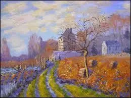 "A l'été de la Saint-Martin" est une chanson un peu moins connue même si l'interprète, lui, est très connu.J'ai voulu rendre hommage à ce chanteur qui adorait l'Ardèche, c'est :