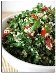 Originaire du Liban, de quoi est principalement constitué le "vrai" taboulé ?