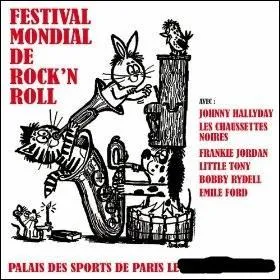 Quand a eu lieu le premier festival international de rock'n'roll à Paris ?