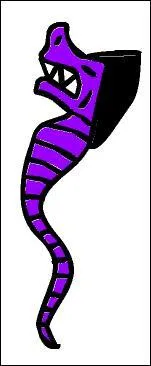 Comment se nomme le tatoo en forme de serpent au pied ?