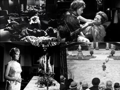 C'est un drame espagnol de 1962, il a été réalisé par Luis Buñuel.
Silvia Pinal, Enrique Rambal, Claudio Brook, José Baviera font partie de la distribution. 
Au cours d'une soirée mondaine, d'étranges phénomènes se produisent. Les domestiques partent, sans raison. Personne ne peut entrer ou sortir. Cela dure plusieurs jours. Cela ressemble à une « maladie ». Il y a des morts
Quel est ce film ?