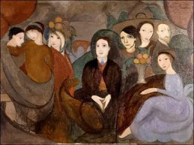 Qui a peint "Apollinaire et ses amis" ?