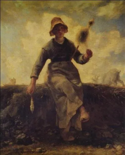 Qui a peint "La fileuse" ?