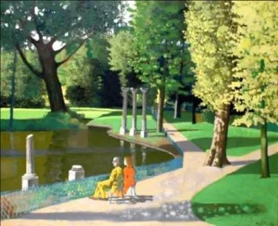 Qui a peint "Le Parc Monceau" ?