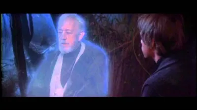 Sur quelle(s) planète(s) est-il apparu à Luke sous forme spectrale ?