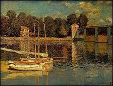 "Le Pont d'Argenteuil" est un tableau peint par ...