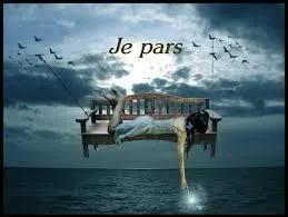 Je vous laisse, je ____ partir.