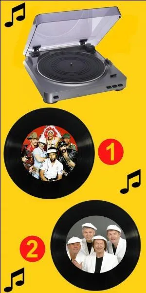 Je souhaite écouter "Y.M.C.A". Quel disque, allez-vous choisir ?