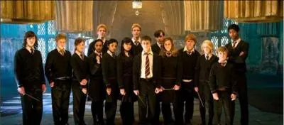 Dans Harry Potter 5, comment s'appelle le groupe fondé par Ron, Harry et Hermione ?