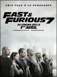 Quelle est la chanson de fin de "Fast and Furious 7" ?