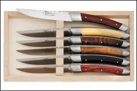 &Agrave; table, un des objets indispensable pour manger est le couteau. Quelle ville fran&ccedil;aise est r&eacute;put&eacute;e pour sa coutellerie ?