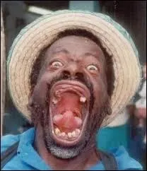 Comme ta bouche est immense quand tu souris et quand tu ris...