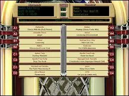Ses yeux noirs ont lancé de l'agressivité sur le pauvre juke-box...