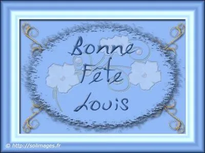 On peut lui dire "bonne fête, les yeux fermés" !