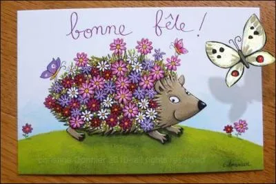 Célèbre pour sa cabane au fond du jardin, à qui dit-on "bonne fête" ?