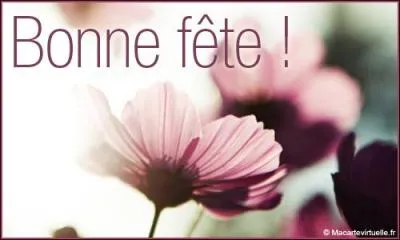 Un beau jour ou peut-être nuit, près d'un lac (ou pas), vous lui direz "bonne fête le 27 août !