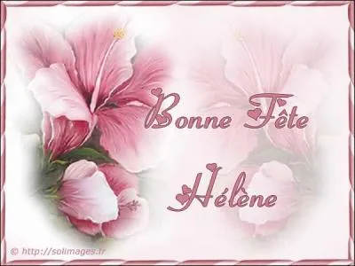 Connue pour ses étoiles, on n'oublie pas sa fête le 18 août :