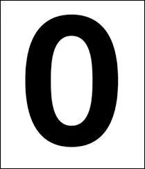 Il y a 3 cartes qui valent 0.