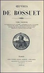 Bossuet était un prêtre.