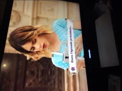 Dans quelle série jouait-elle ?