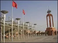 Laâyoune se trouve...