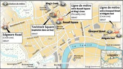 L'attentat de Londres en 2005 a eu lieu un 16 septembre.