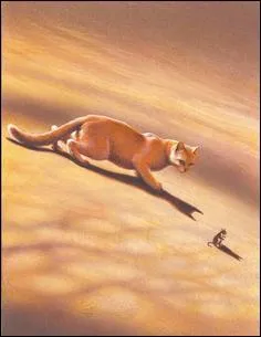 Ce chat-là chasse. Comment l'appelle-t-on ?