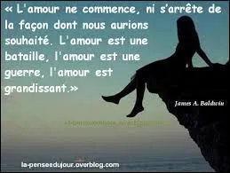 L'amour est une brève épilepsie.