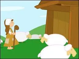 Dans la chanson enfantine "Il était une petite bergère", que fit la bergère du lait de ses moutons ?