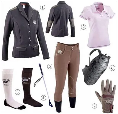 Quel est l'équipement numéro 6 ?